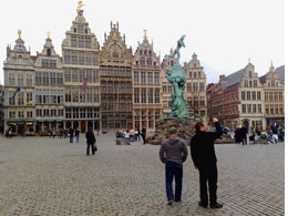 Statue in Antwerp